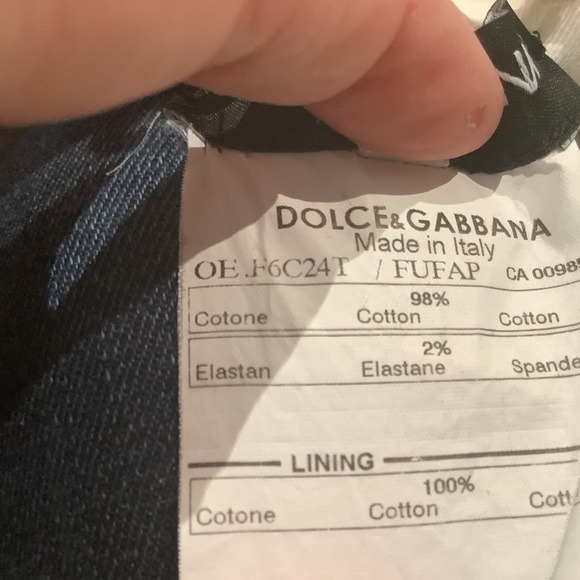 Dolce and Gabbana Off White Sleeveless Sheath Dress EUC Size IT 46 /US 10 - Picture 12 of 14